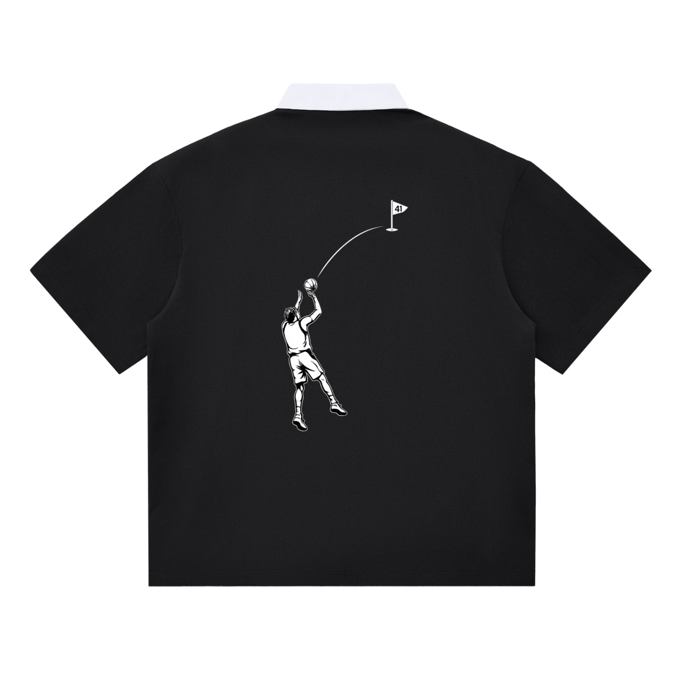 Fadeaway Contrast Polo Shirt