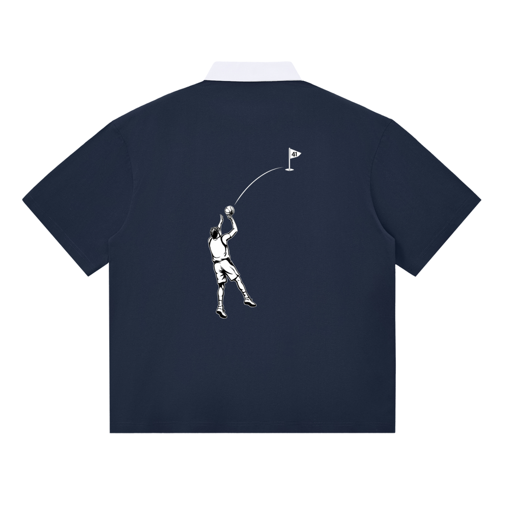 Fadeaway Contrast Polo Shirt