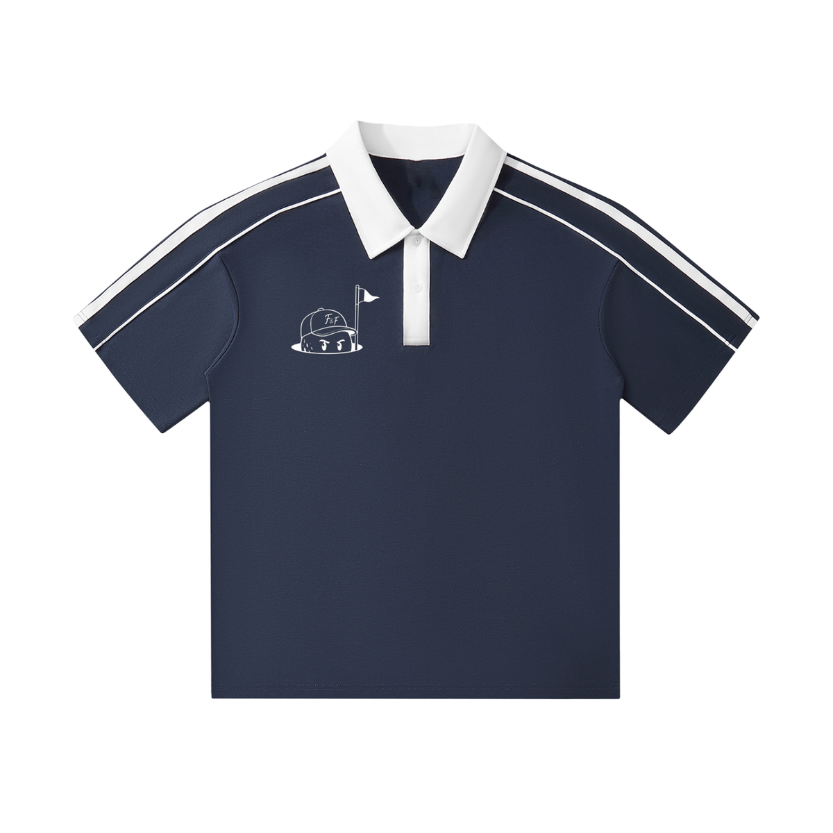 F&F Collar Short-Sleeve Polo Shirt