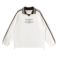 F&F Picture Striped Collar Sweatshirt