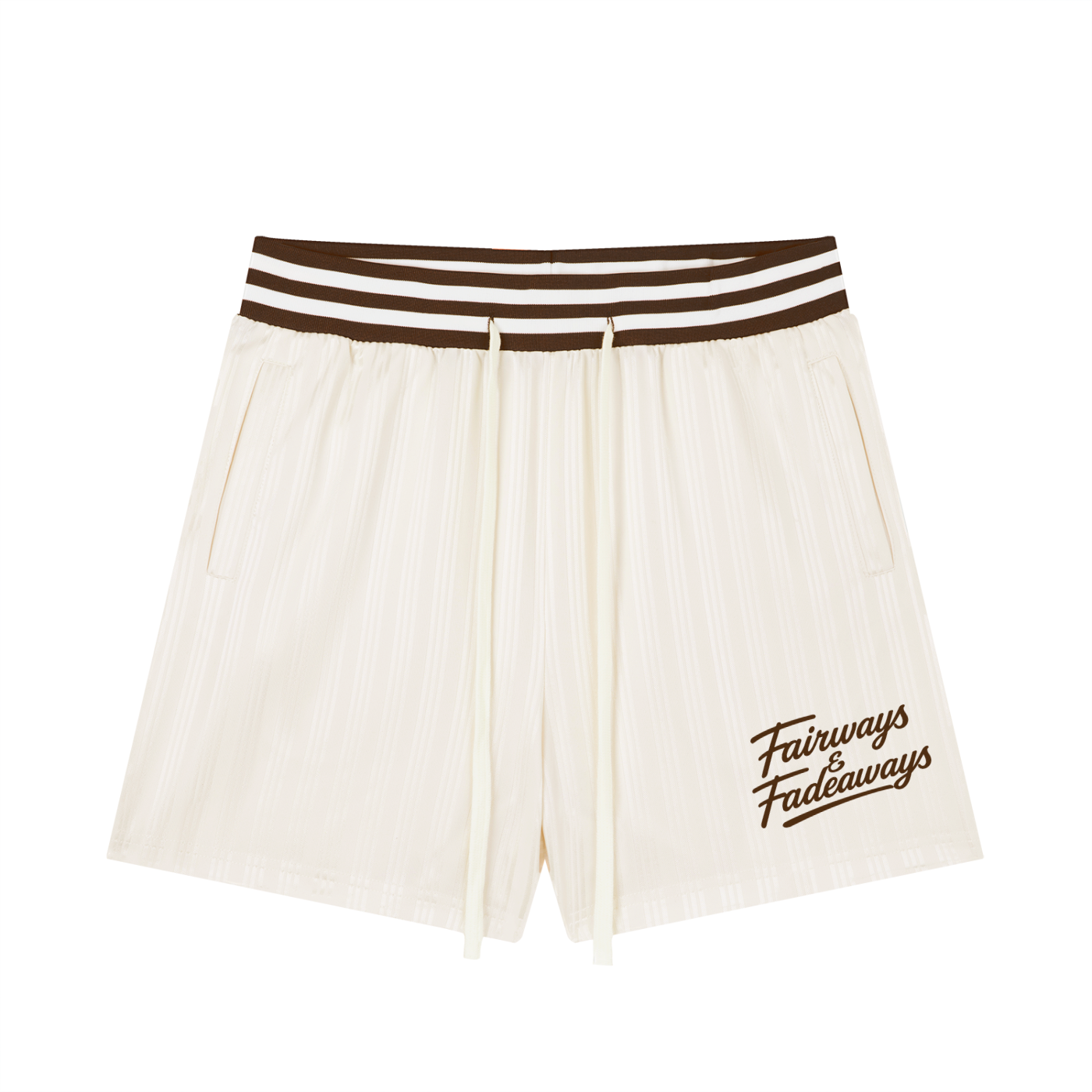 Fadeaway Striped Drawstring Shorts
