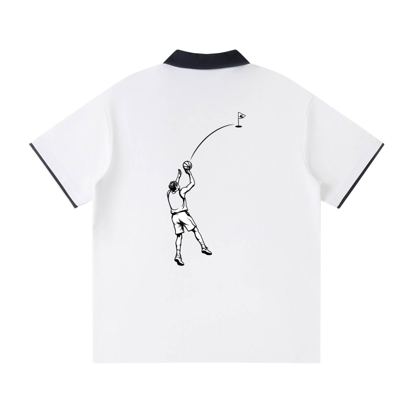 F&F Contrast Collar Polo Shirt