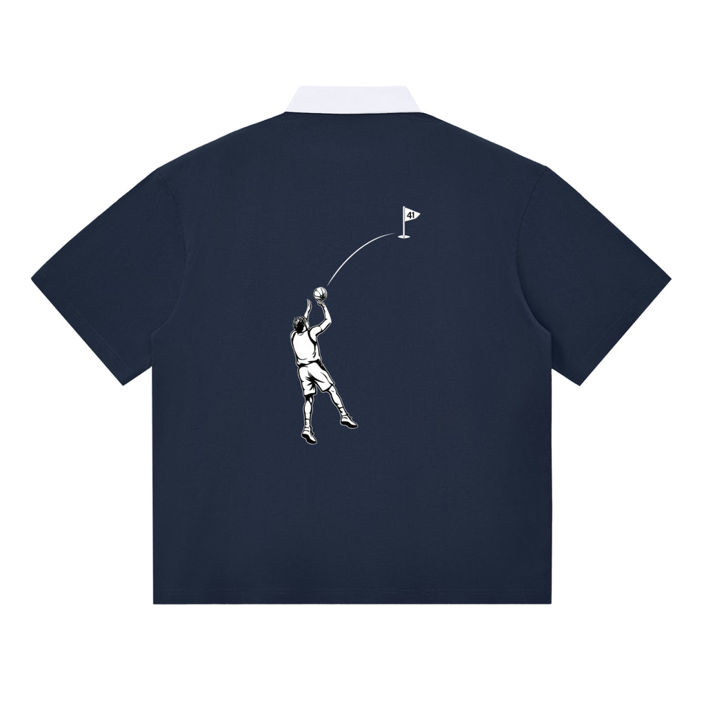 Fadeaway Contrast Polo Shirt