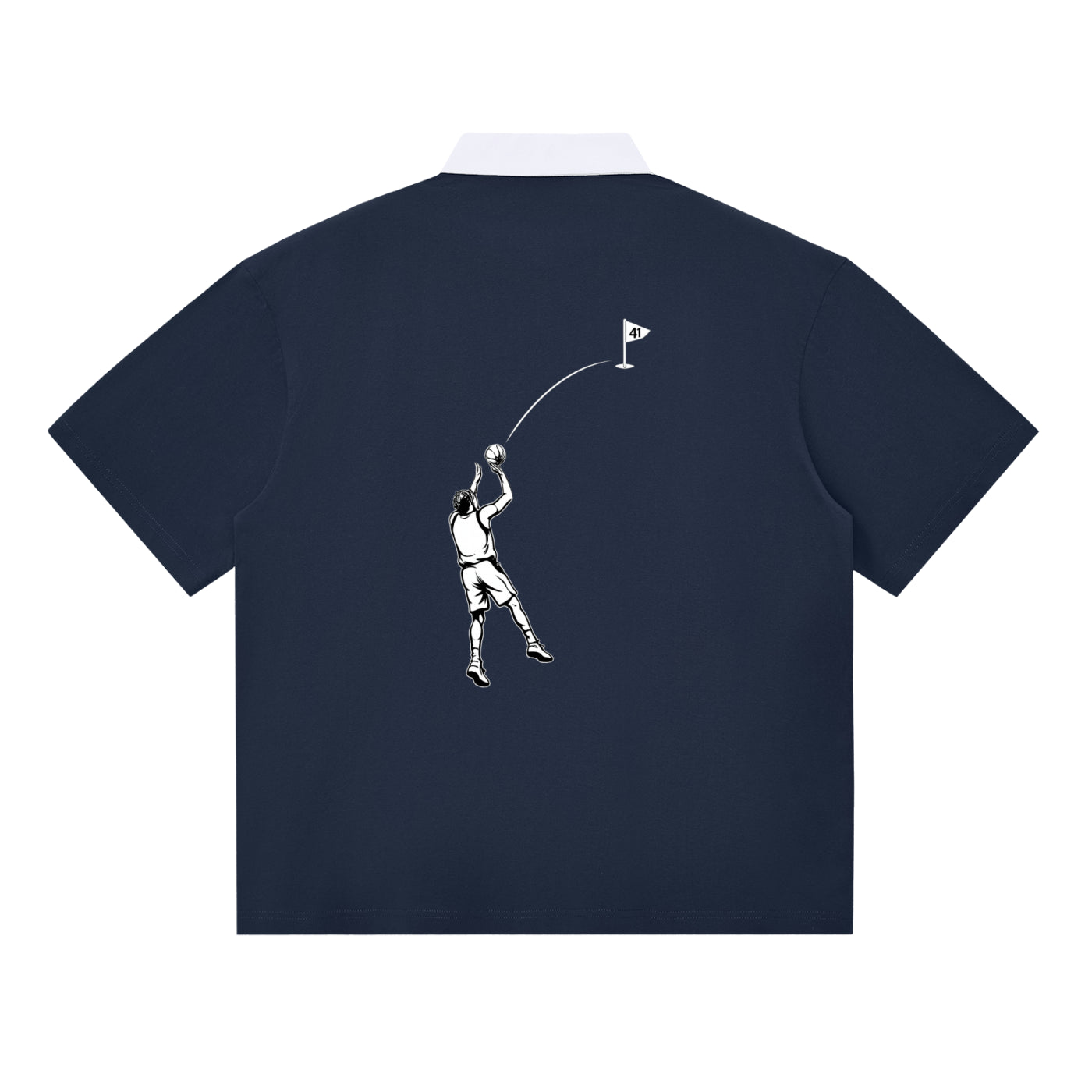 Fadeaway Contrast Polo Shirt
