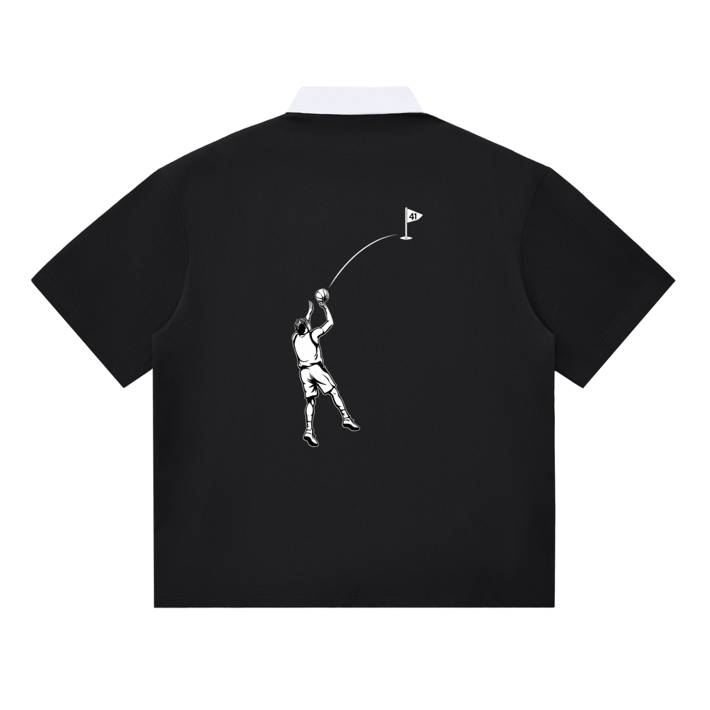 Fadeaway Contrast Polo Shirt