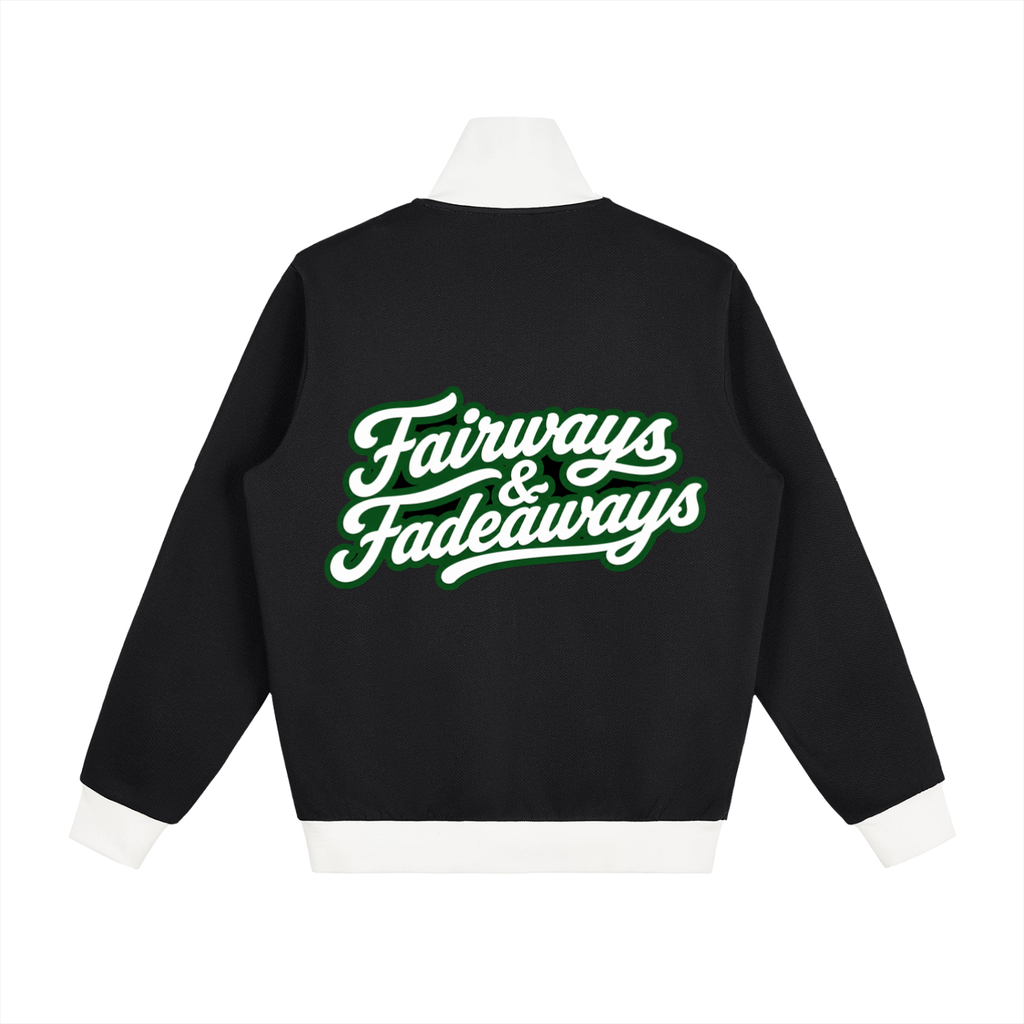 F&F Contrast Striped Fleece Jacket