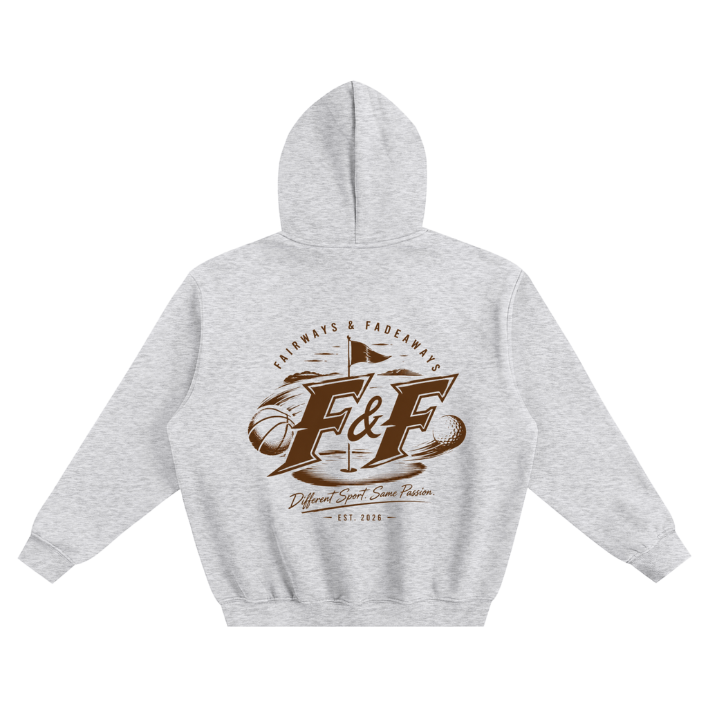 F&F Graphic Boxy Hoodie
