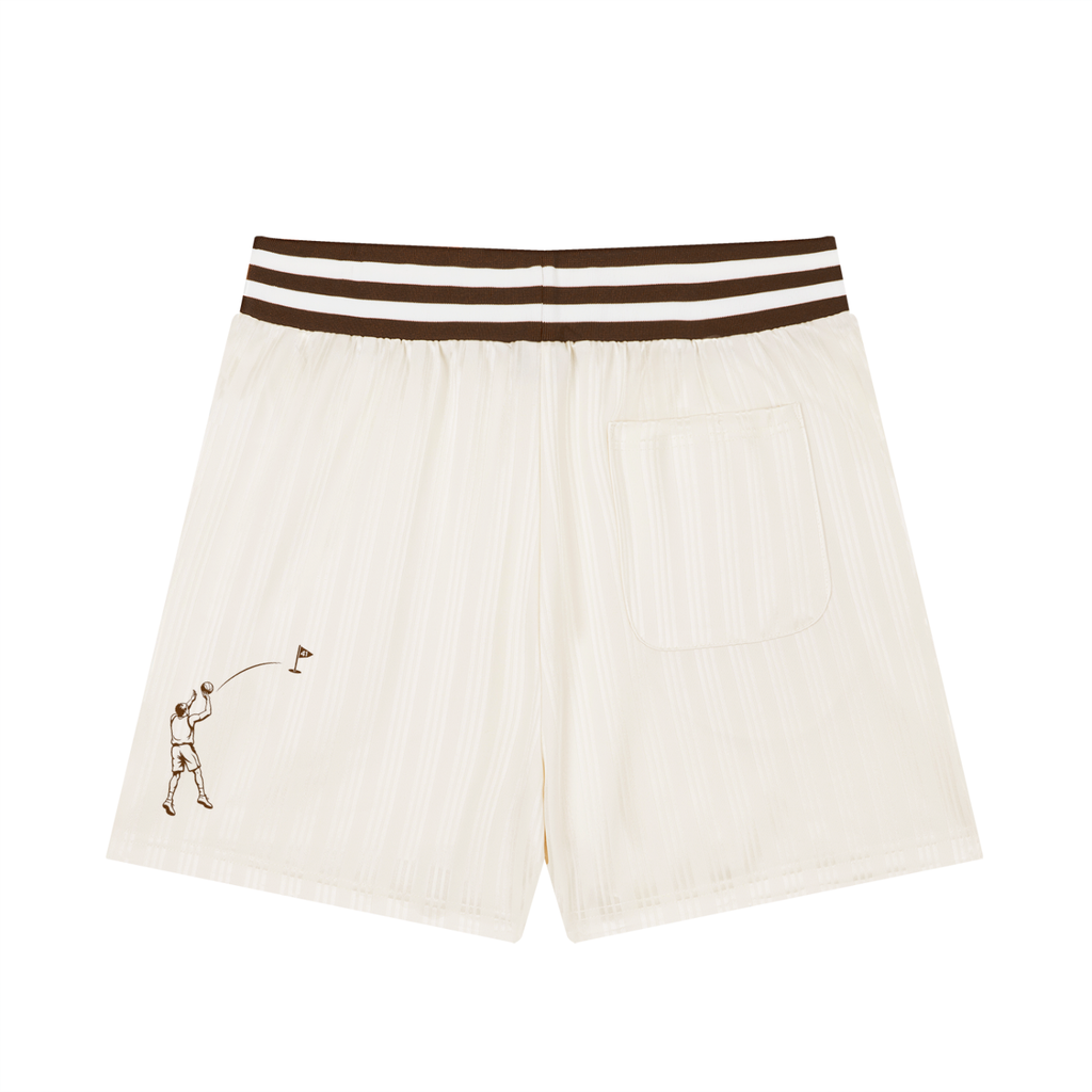 Fadeaway Striped Drawstring Shorts