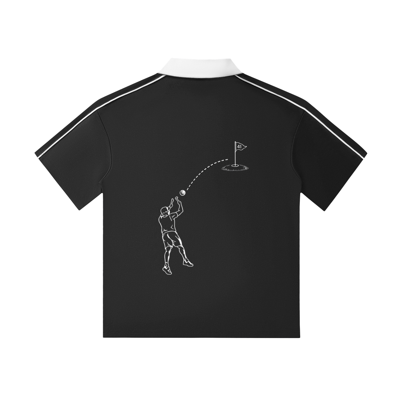 F&F Collar Short-Sleeve Polo Shirt